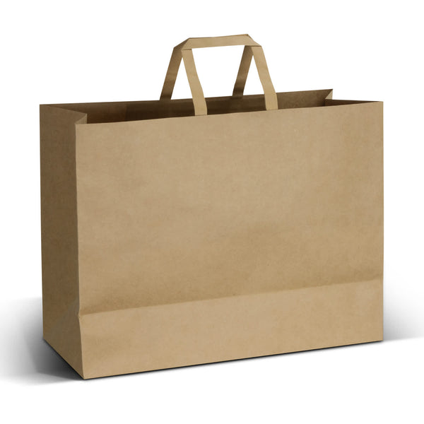 Extra Large Flat Handle Paper Bag Landscape [3-125942]