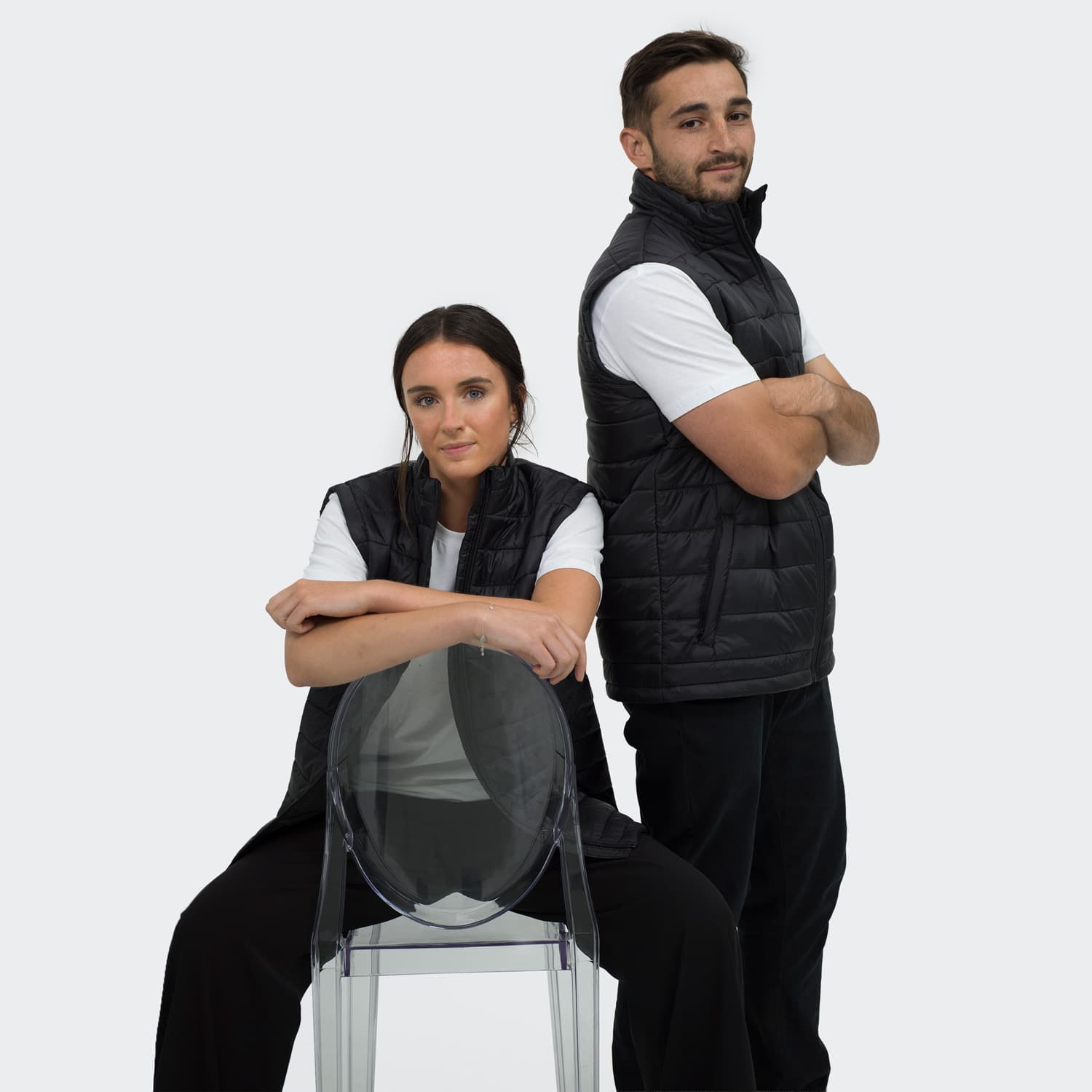 TRENDSWEAR Frazer Womens Puffer Vest [3-125965]