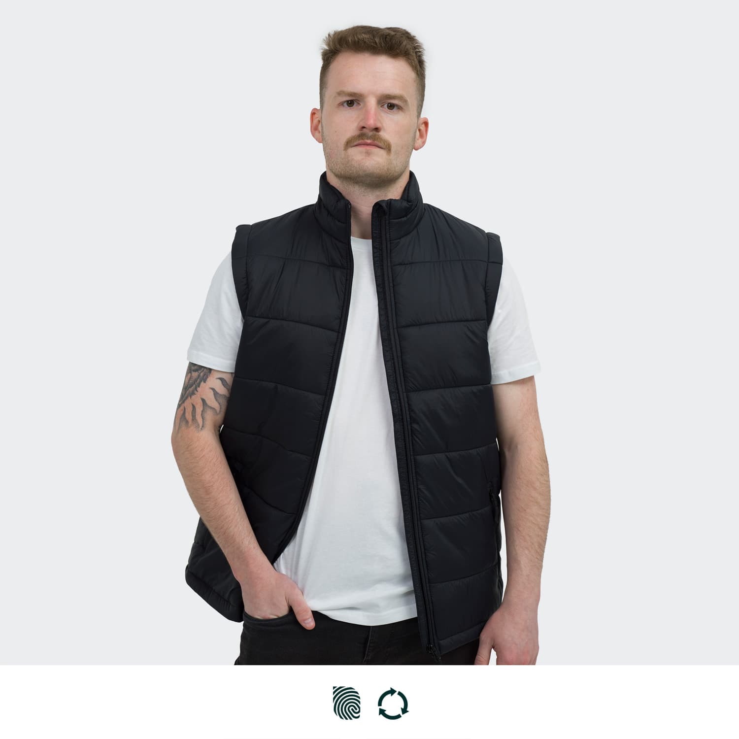 TRENDSWEAR Milford Mens Puffer Vest [3-125970]