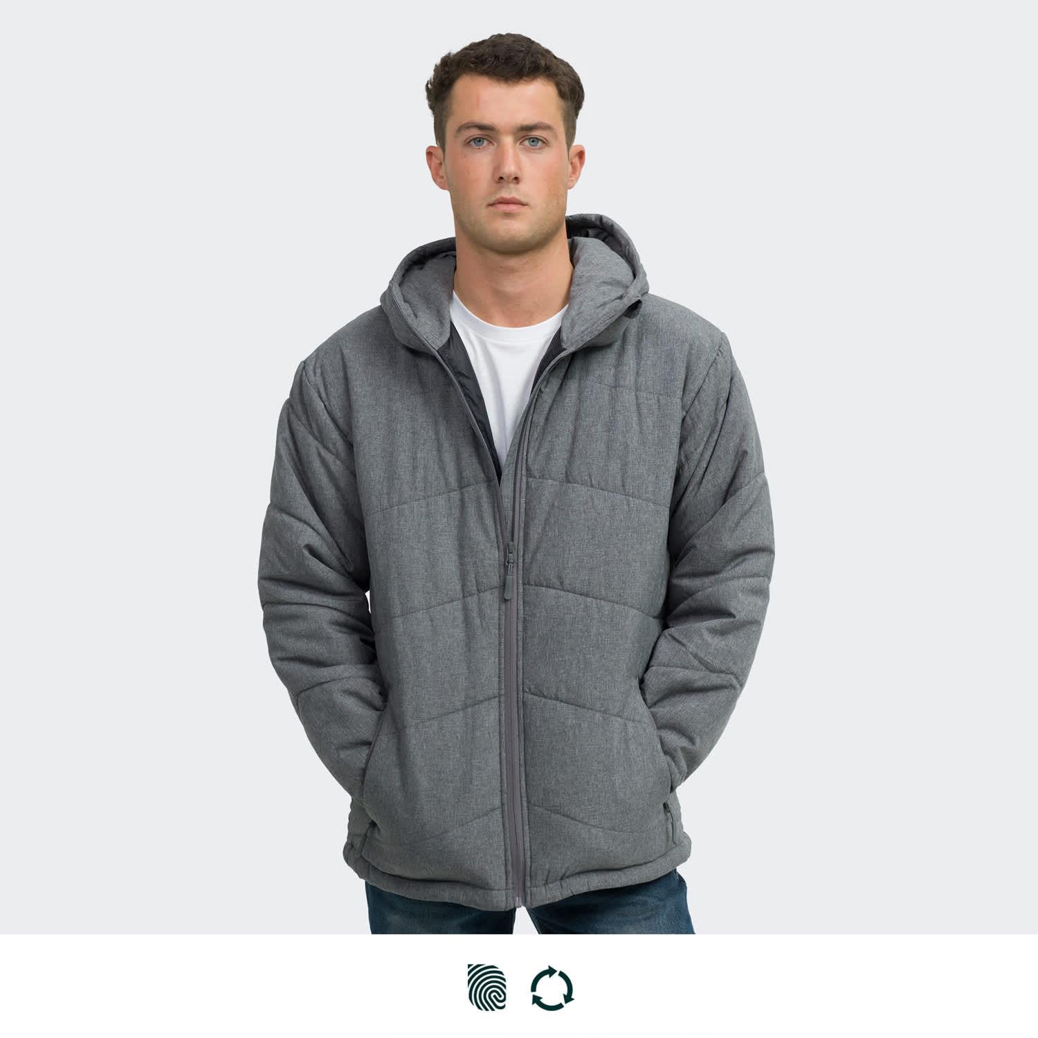 TRENDSWEAR Newport Mens Puffer Jacket [3-125973]