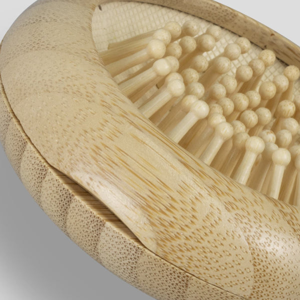 NATURA Bamboo Brush and Mirror [3-125992]