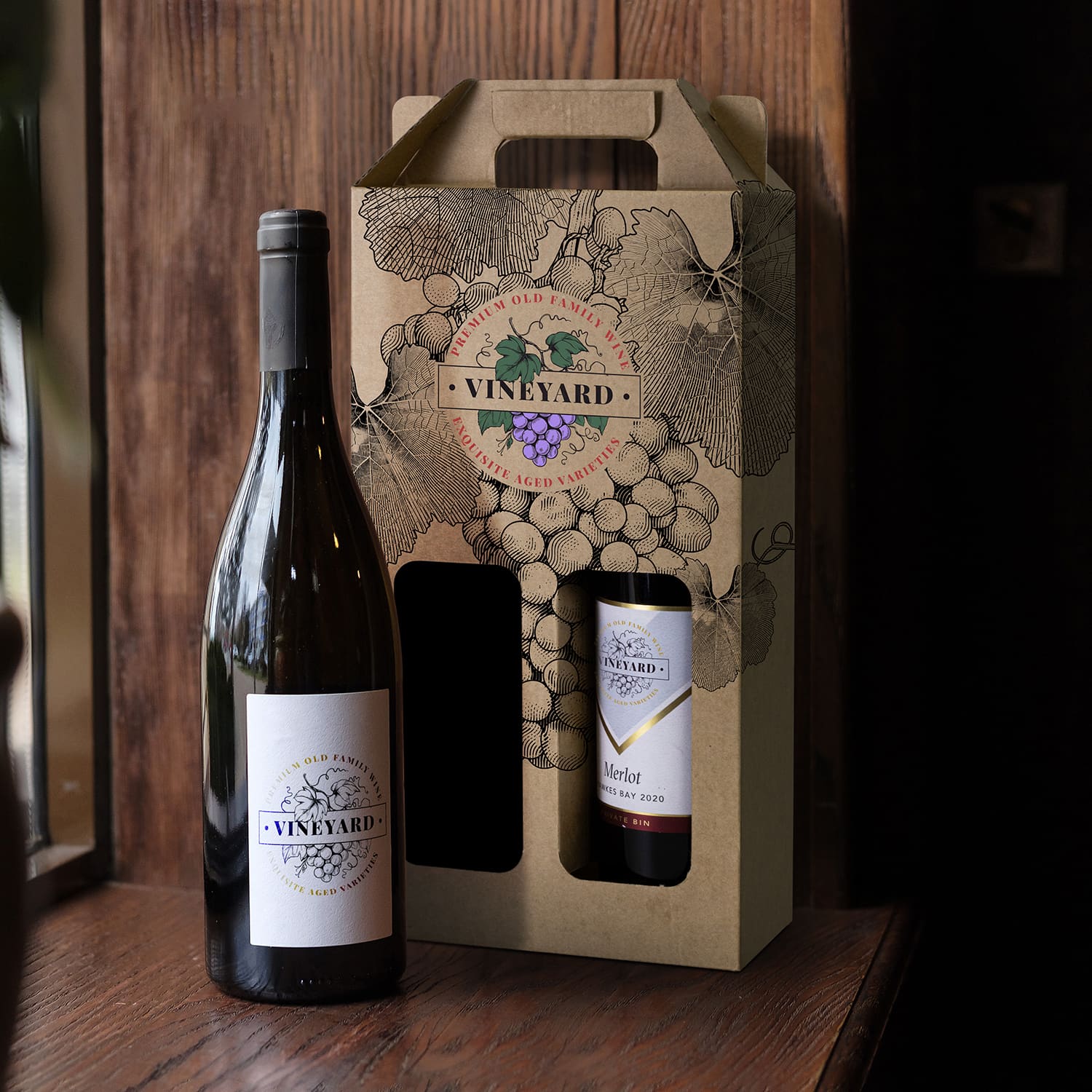 Wine Carry Pack  Double [3-126068]