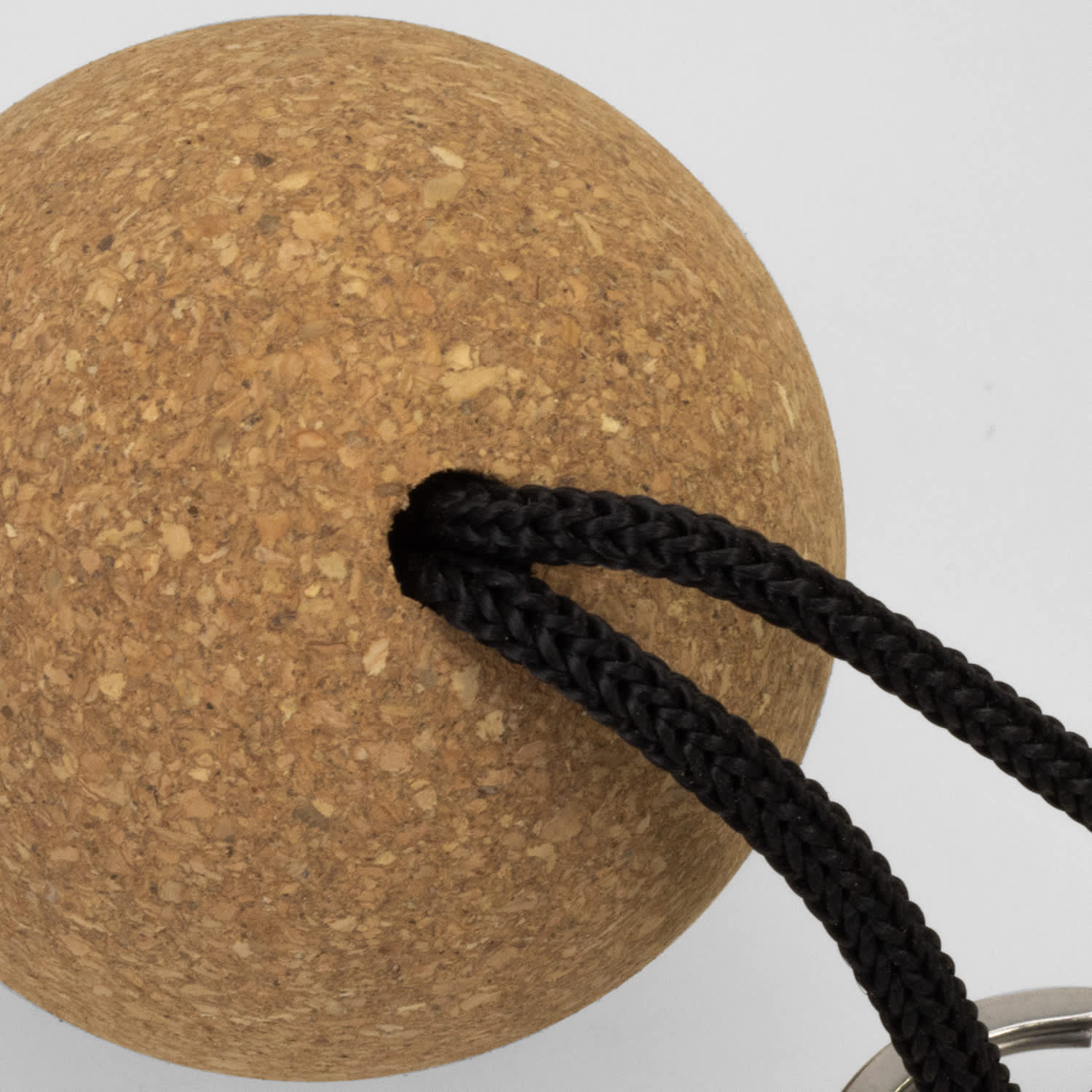 Cork Floating Key Ring  Round [3-126233]