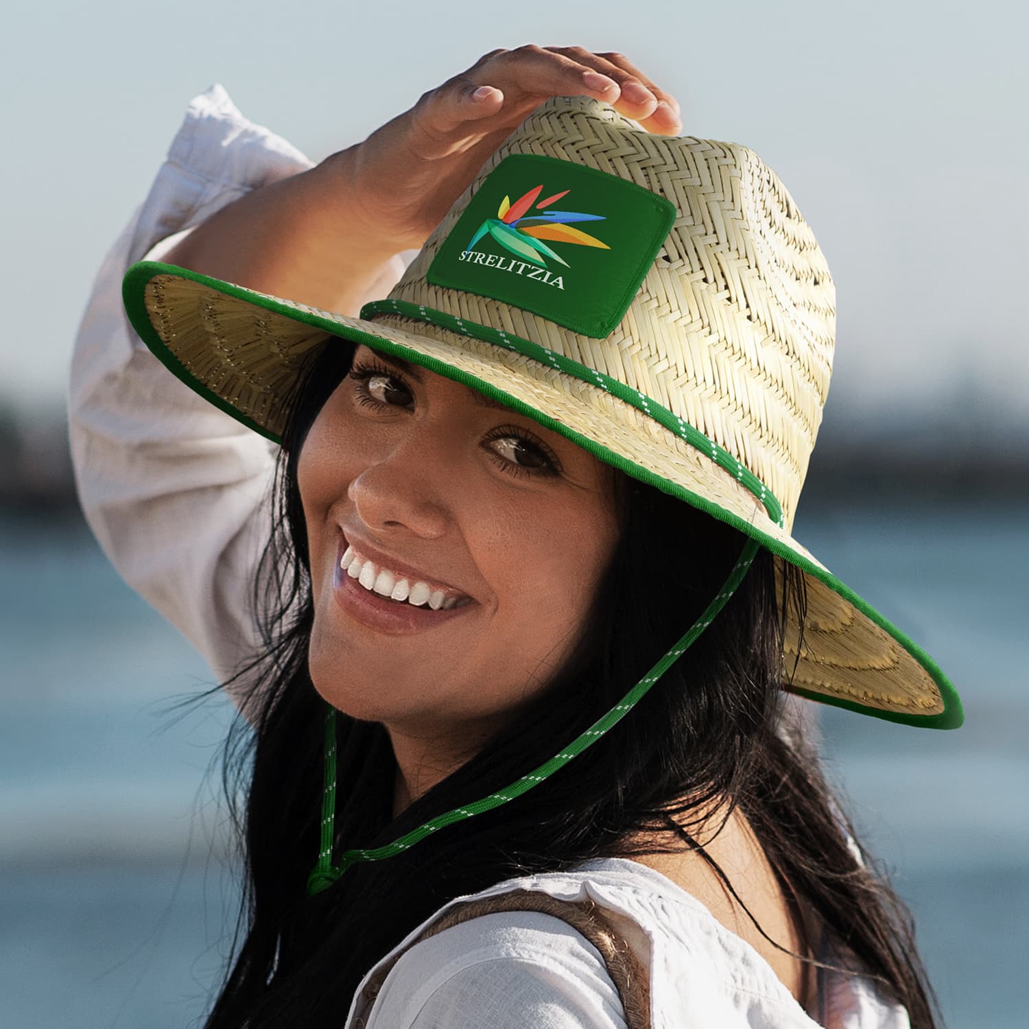 Tiki Straw Hat [3-126396]