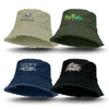 Raw Edge Bucket Hat [3-126399]