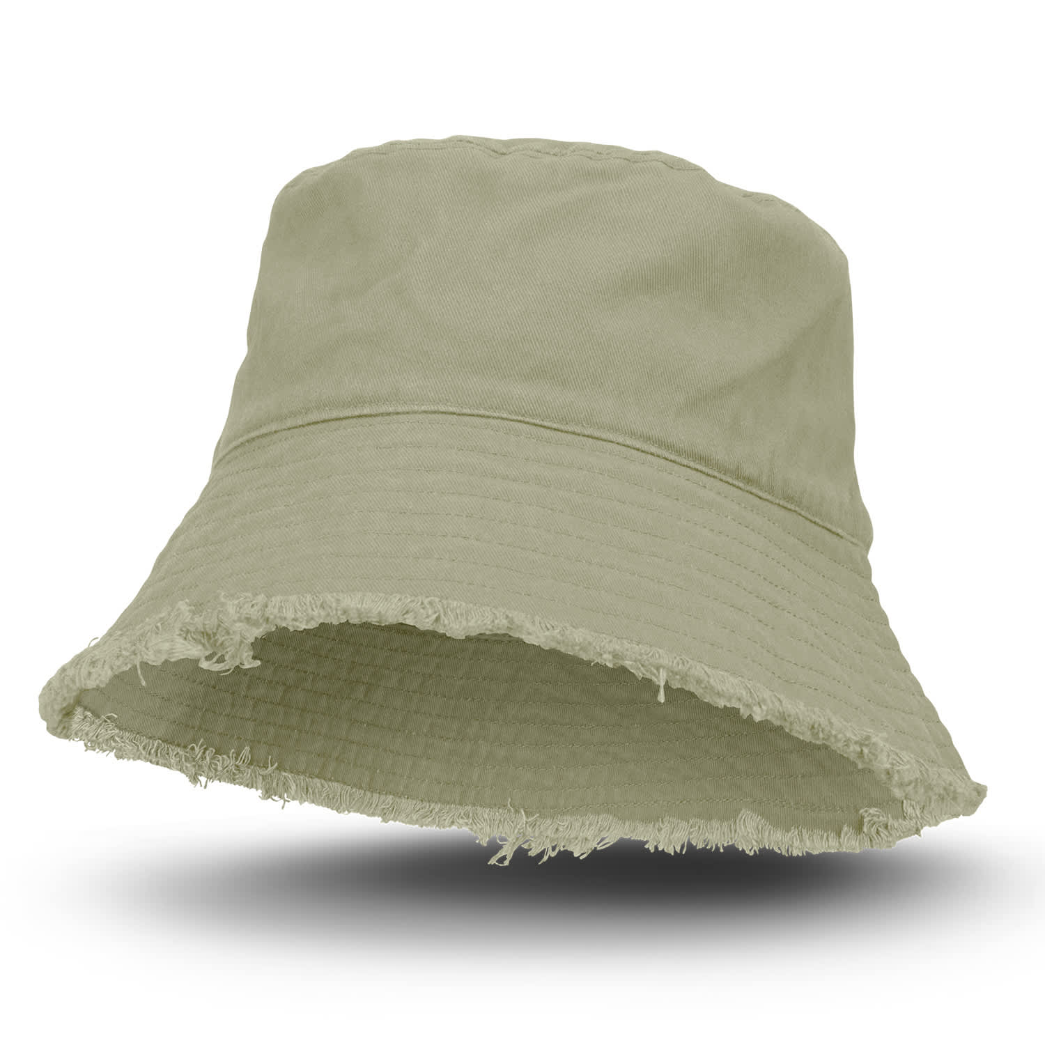 Raw Edge Bucket Hat [3-126399]