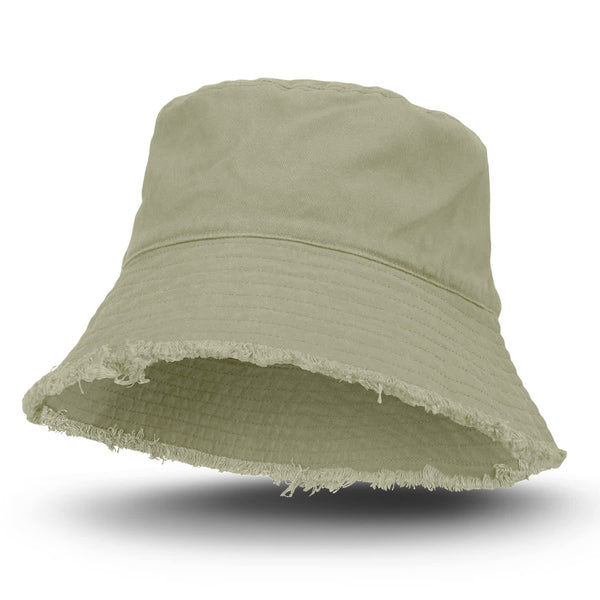 Raw Edge Bucket Hat [3-126399]