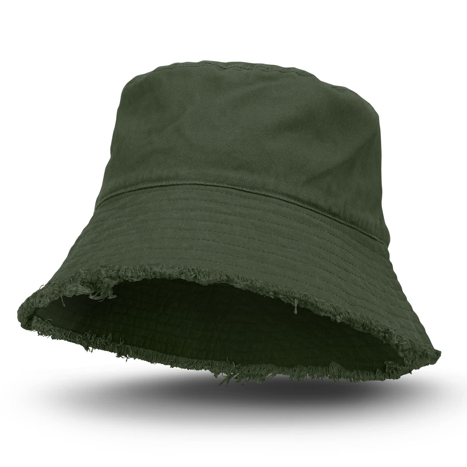 Raw Edge Bucket Hat [3-126399]