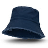 Raw Edge Bucket Hat [3-126399]