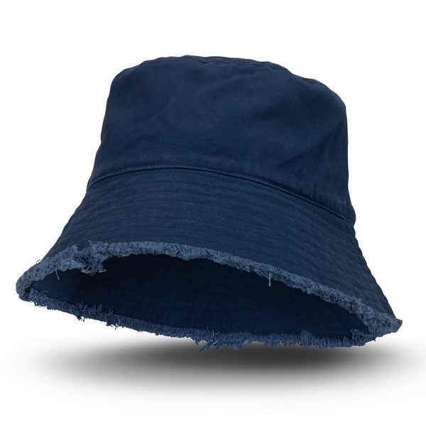 Raw Edge Bucket Hat [3-126399]