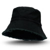 Raw Edge Bucket Hat [3-126399]
