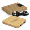 NATURA Bamboo Wireless Fast Charging Hub [3-126409]