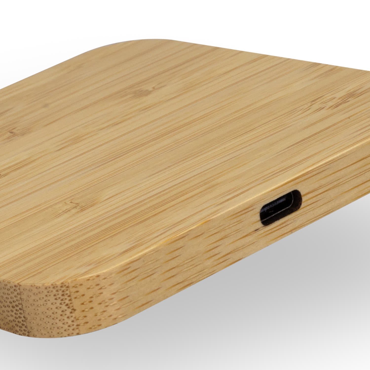NATURA Bamboo Wireless Fast Charging Hub [3-126409]