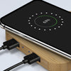 NATURA Bamboo Wireless Fast Charging Hub [3-126409]