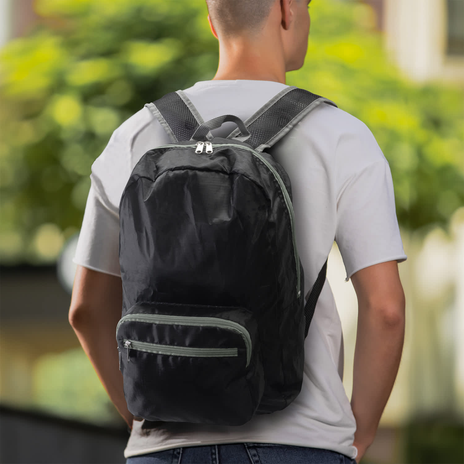 Origami Foldable Backpack [3-126518]