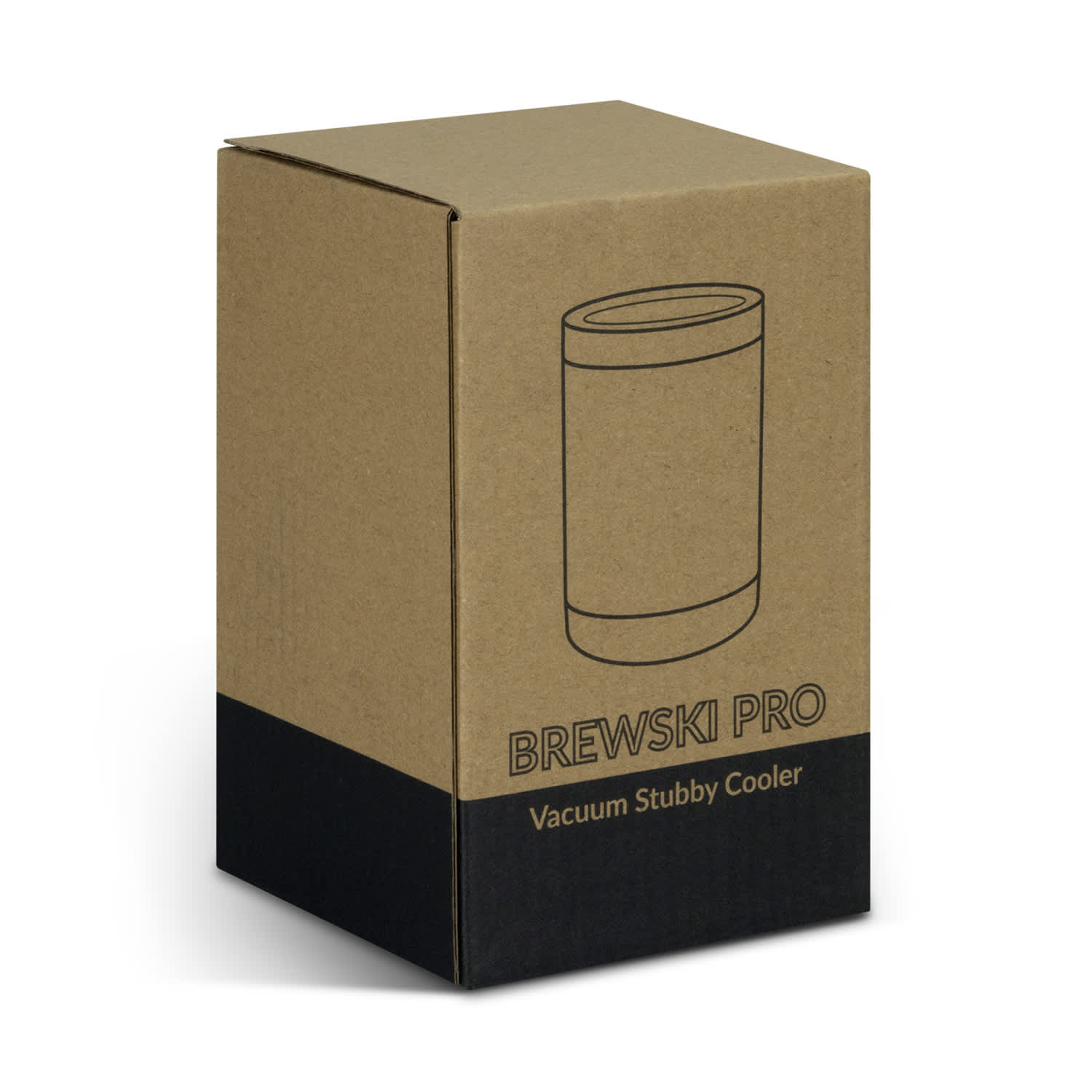 Brewski Pro Vacuum Stubby Cooler [3-126555]