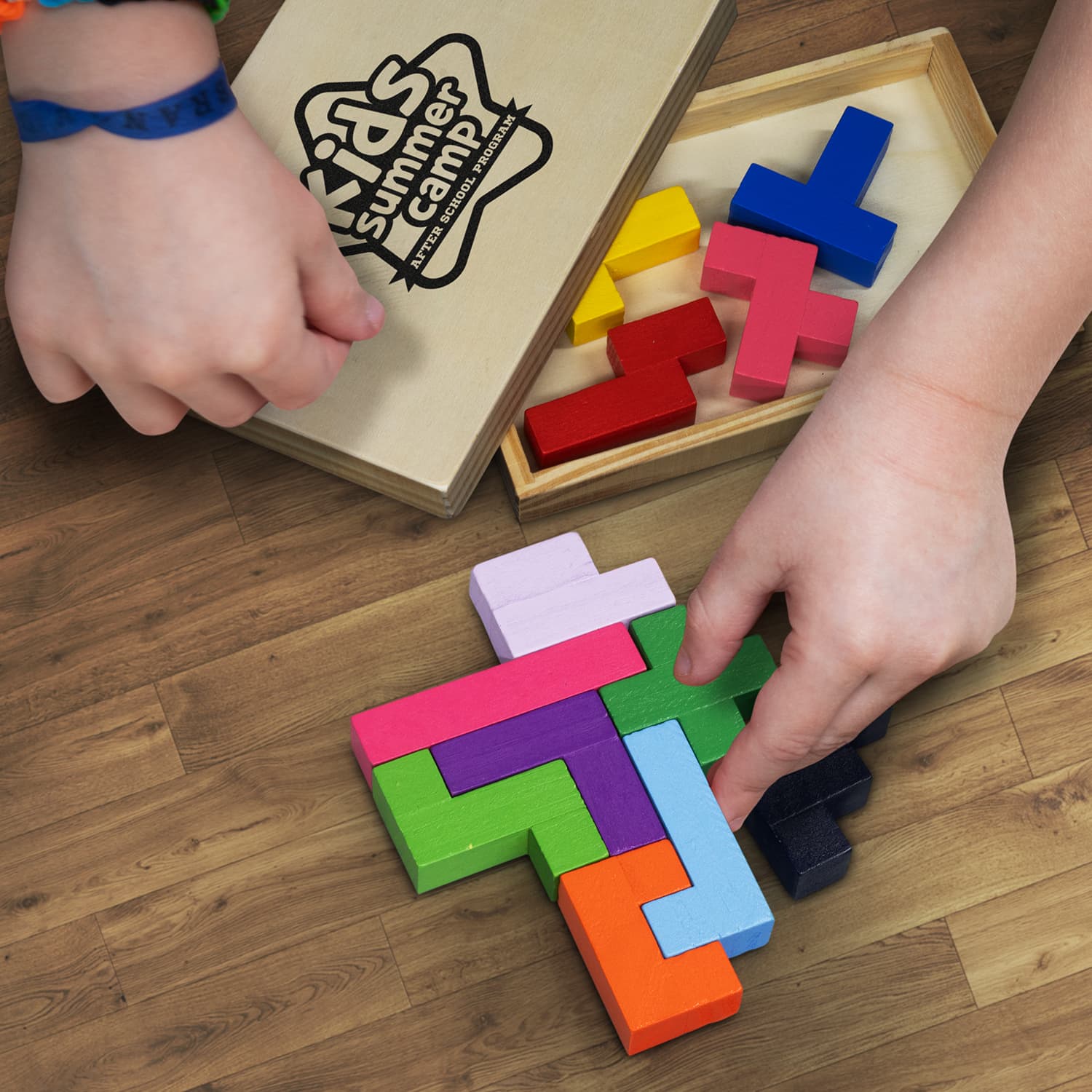 Pentomino Wooden Puzzle [3-126568]