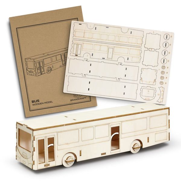 BRANDCRAFT Bus Wooden Model [3-126726]