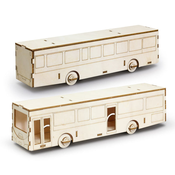 BRANDCRAFT Bus Wooden Model [3-126726]