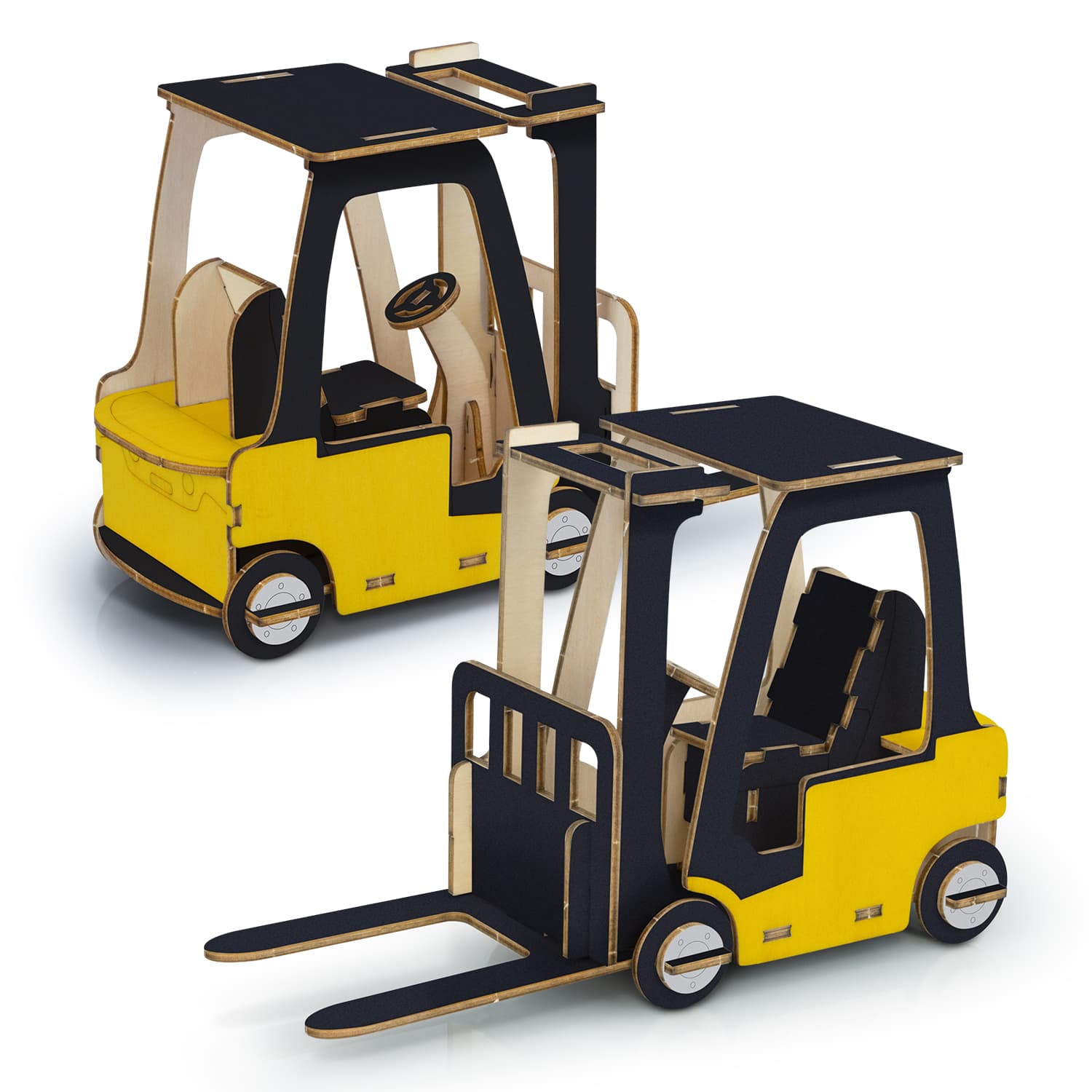 BRANDCRAFT Forklift Wooden Model [3-126727]