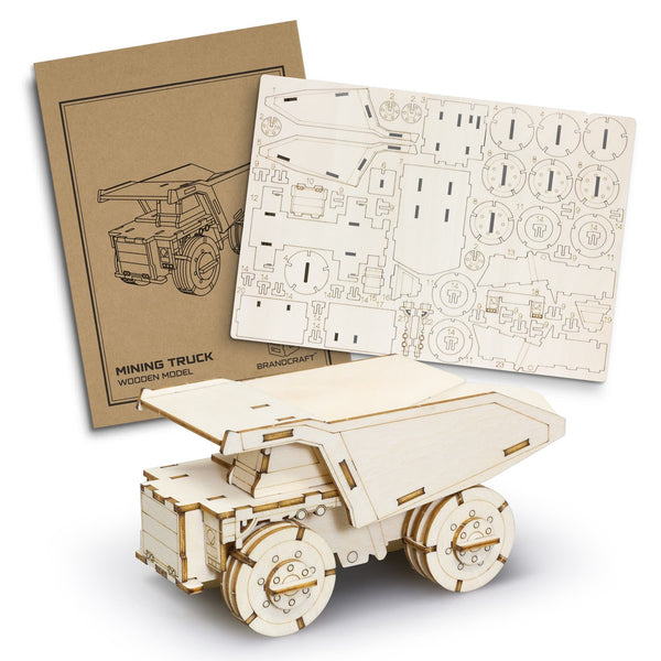 BRANDCRAFT Mining Truck Wooden Model [3-126728]