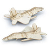 BRANDCRAFT Jet Fighter Wooden Model [3-126729]