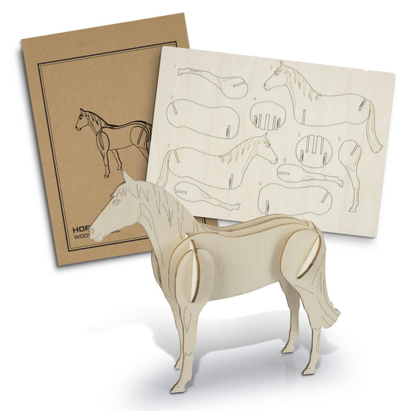 BRANDCRAFT Horse Wooden Model [3-126730]