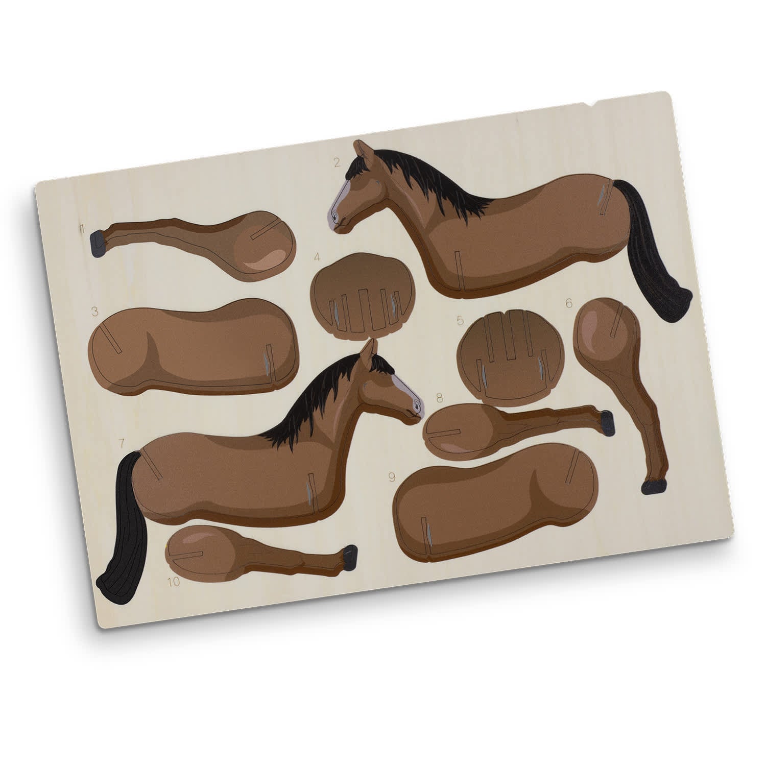 BRANDCRAFT Horse Wooden Model [3-126730]