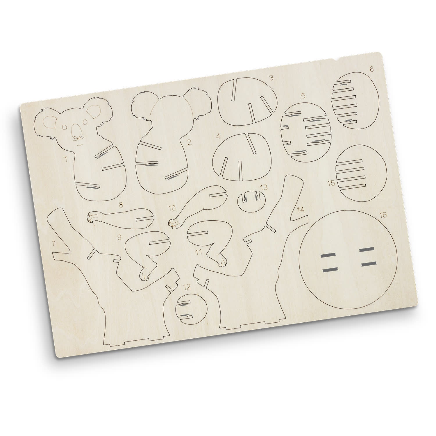 BRANDCRAFT Koala Wooden Model [3-126731]