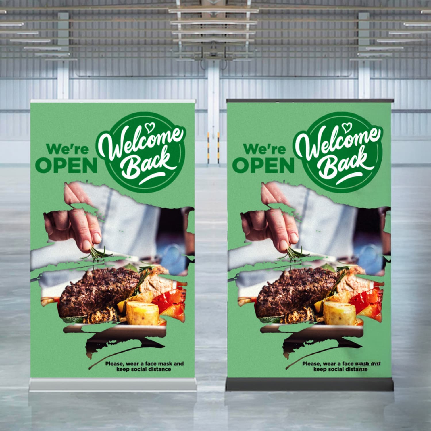 Luxury Pull Up Banner SC Approved [3-126780]