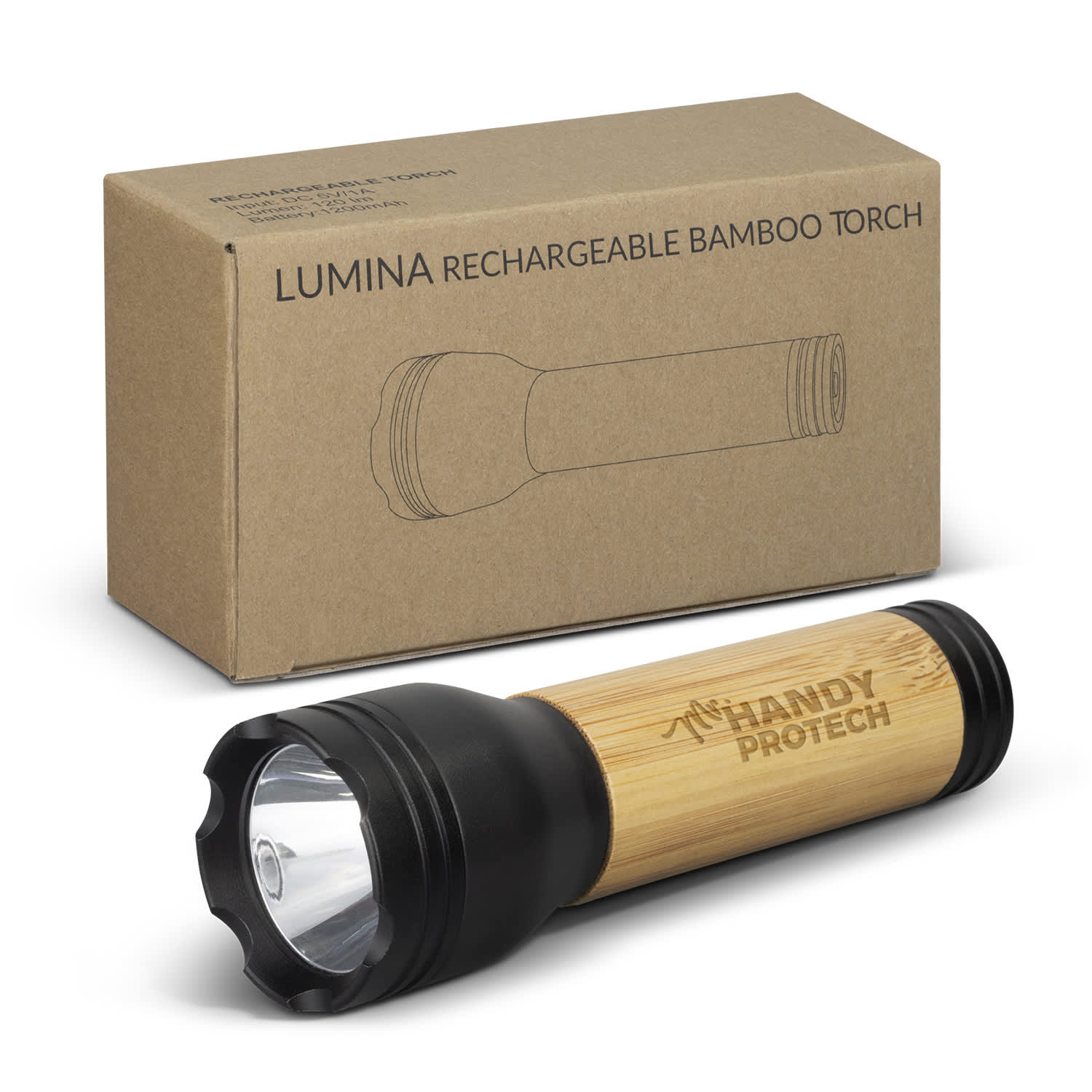 Lumina Rechargeable Bamboo Torch [3-126810]