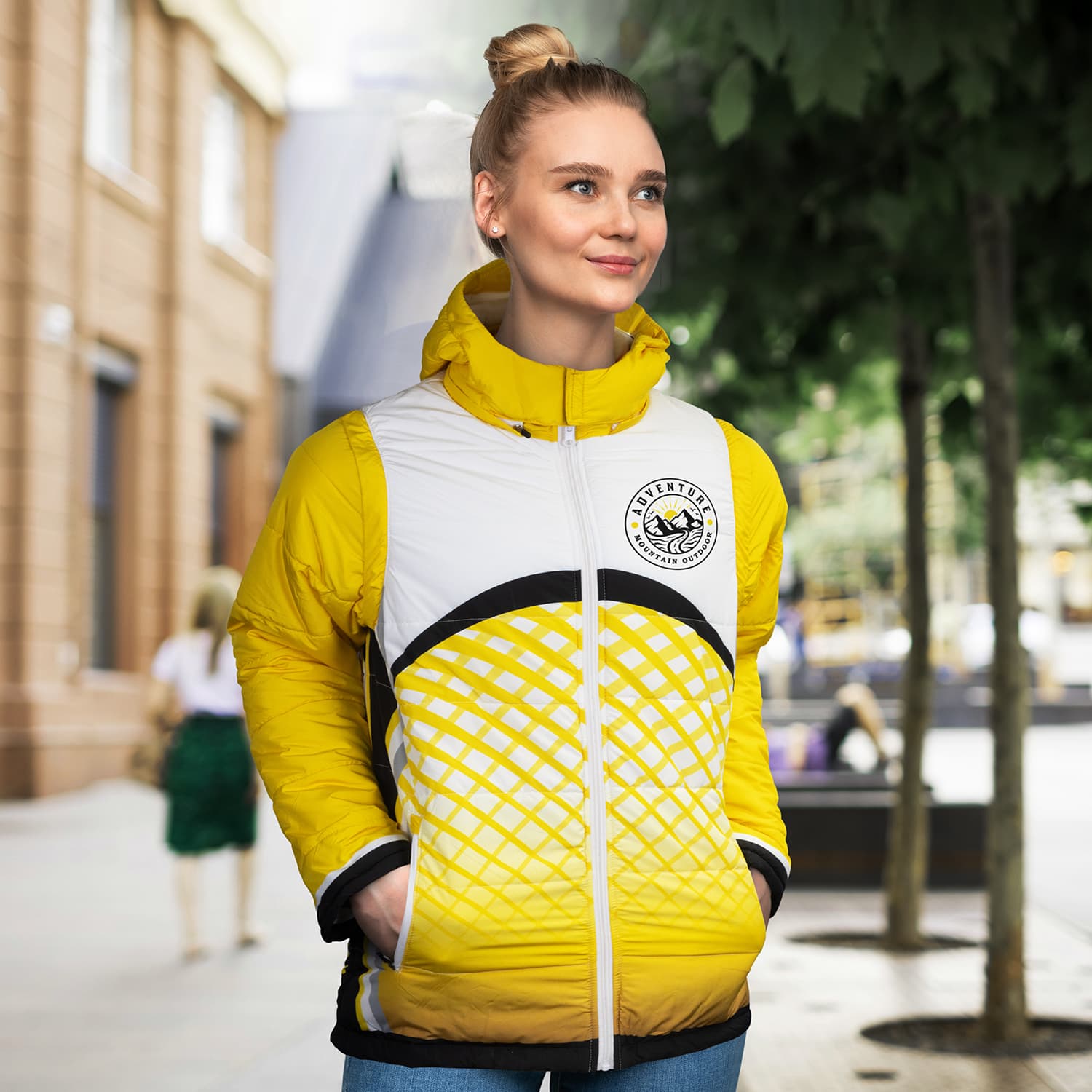 Custom Reversible Puffer Jacket [3-126824]