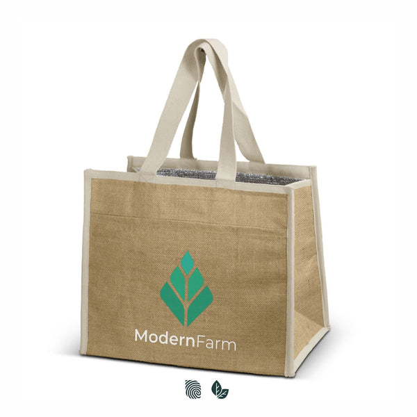 Lumi Jute Cooler Bag [3-126875]
