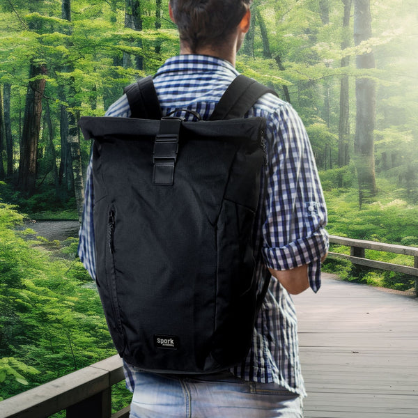 SPICE Waste2Gear Roll Up Computer Backpack [3-126949]