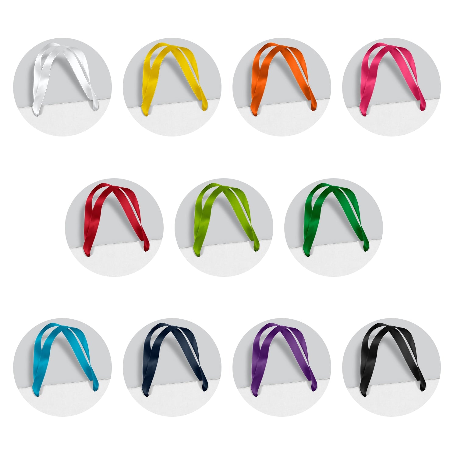 Large Ribbon Handle Paper Bag  Full Colour [3-127179]