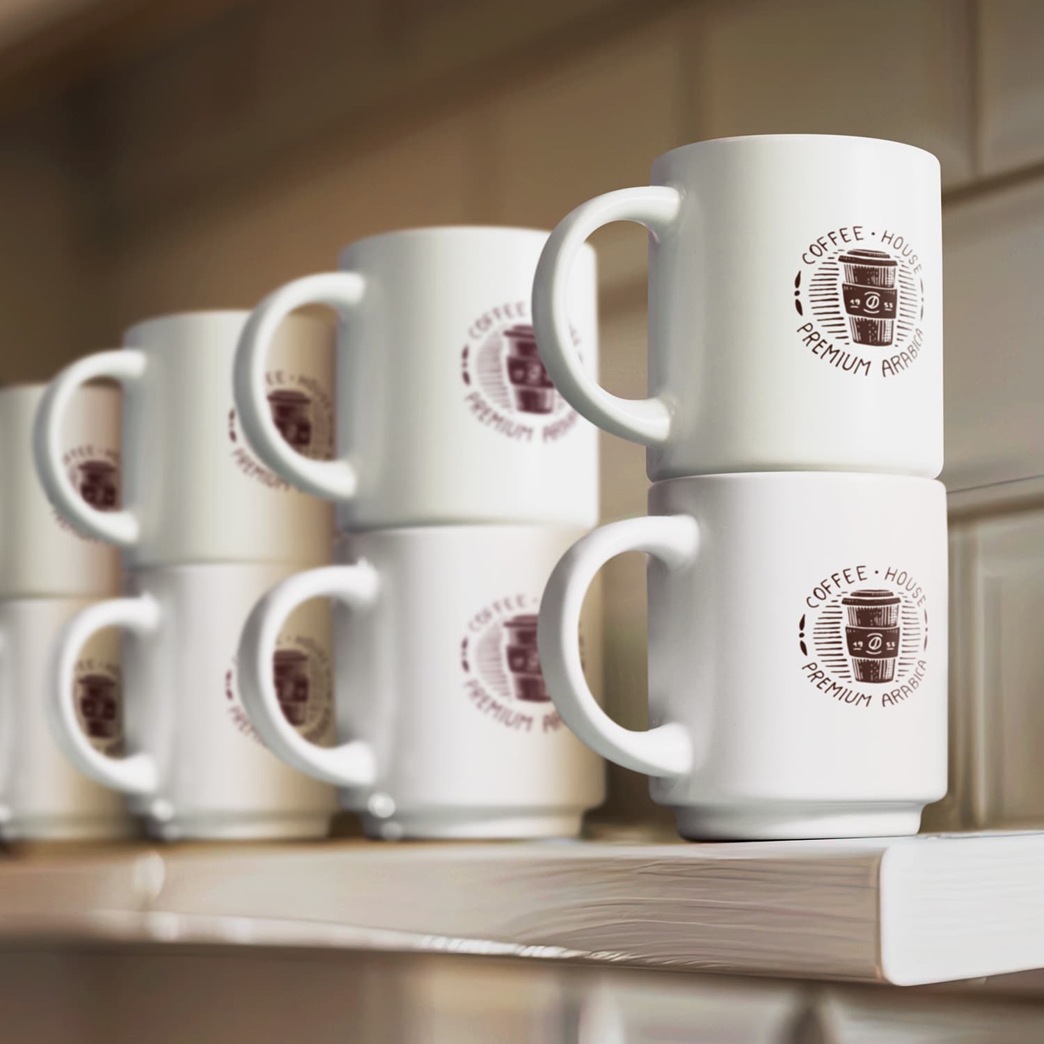 Espresso Stackable Coffee Mug [3-127198]