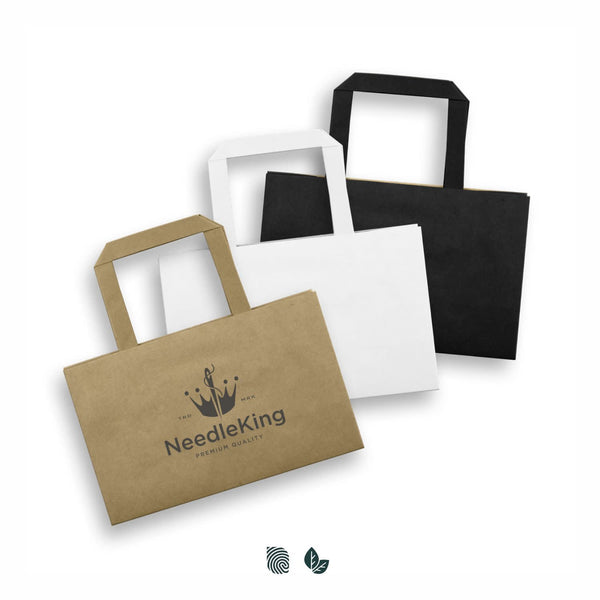 Small Flat Handle Paper Bag Landscape [3-127365]