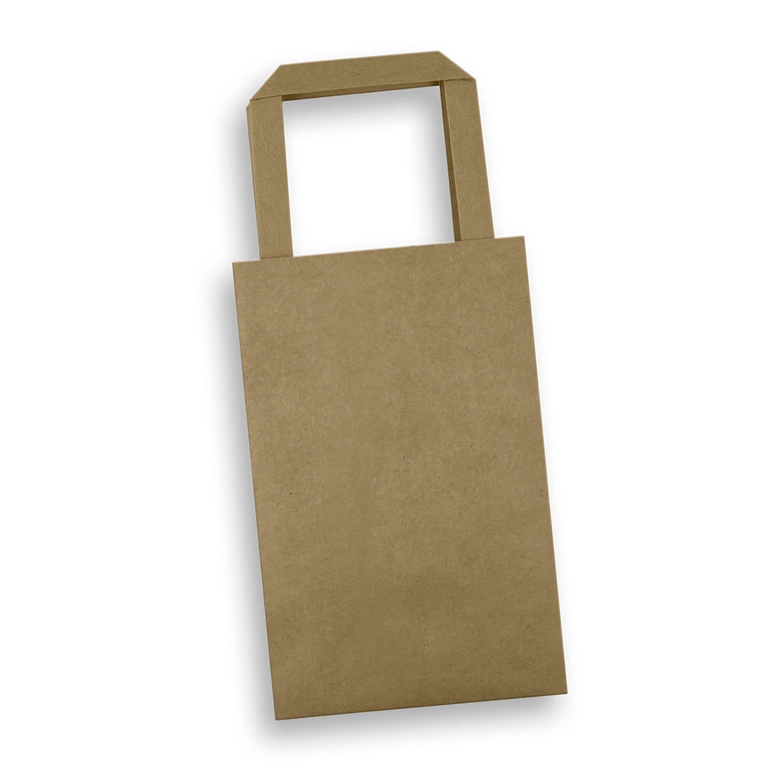 Small Flat Handle Paper Bag Portrait [3-127366]