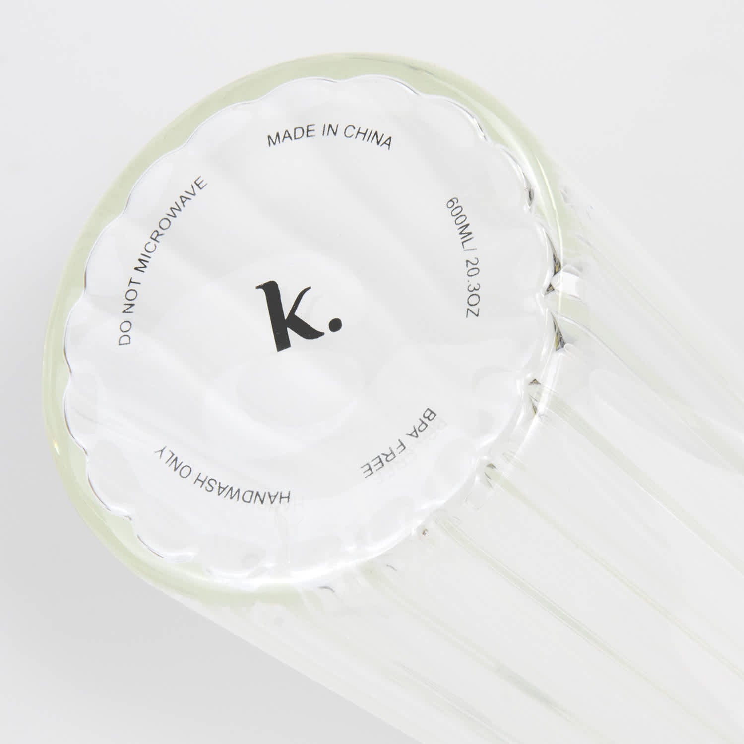 Keepsake Linear Glass Drink Bottle [3-127436]