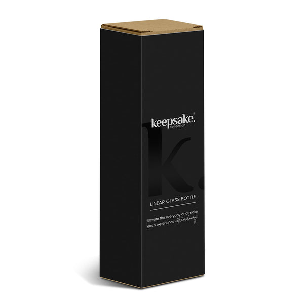 Keepsake Linear Glass Drink Bottle [3-127436]