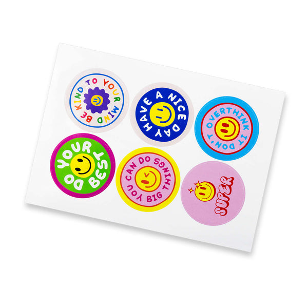 Sticker Sheet 80mm Circle  Gloss [3-127920]