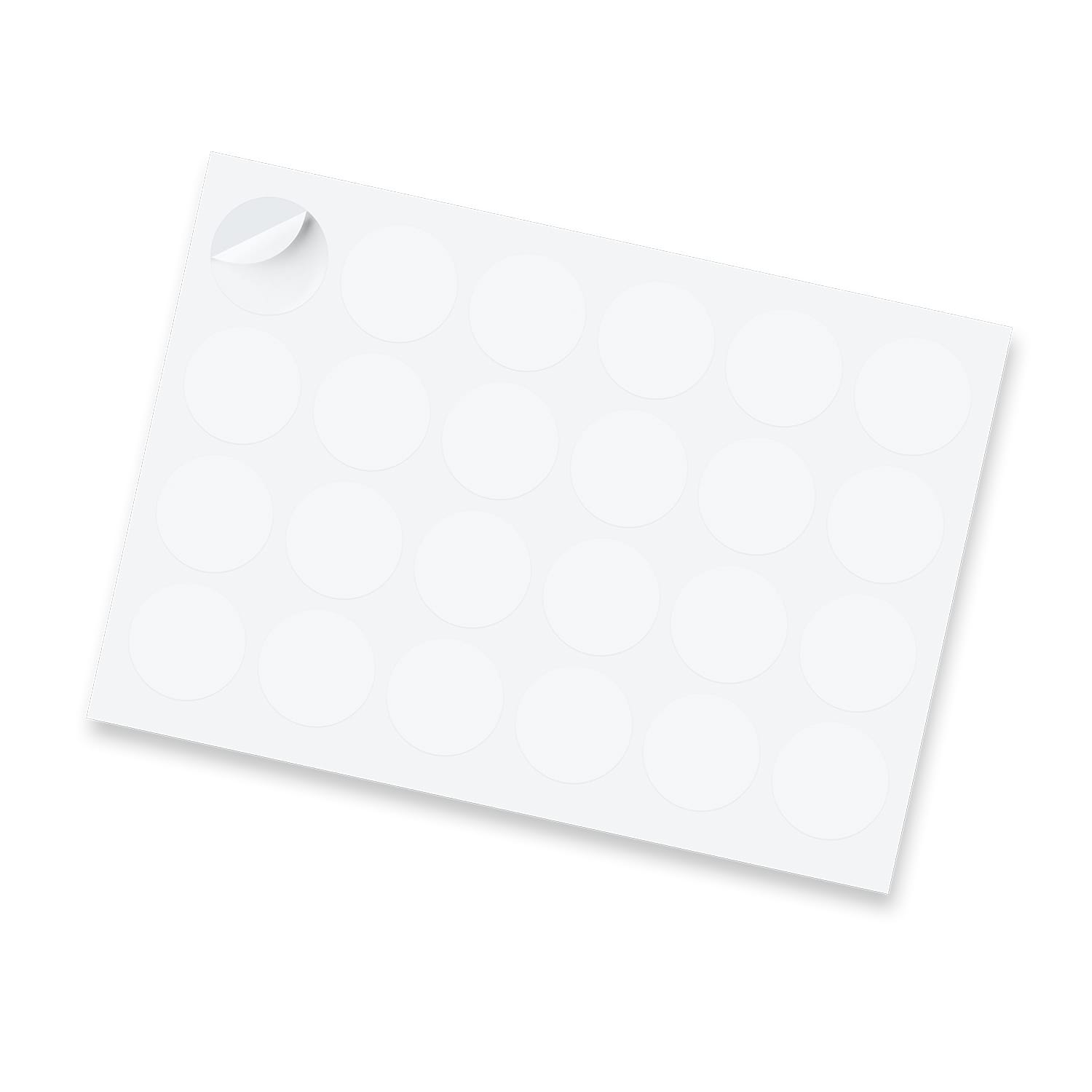 Sticker Sheet 44mm Circle  Gloss [3-127921]