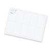 Sticker Sheet 88 x 50mm Rectangle  Gloss [3-127922]