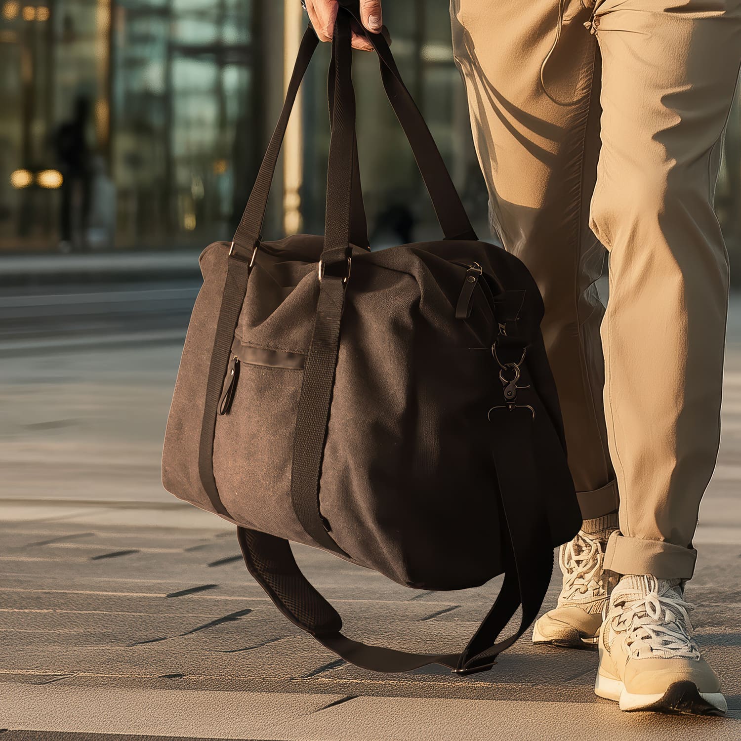 ARCHER Copenhagen Canvas Duffle Bag [3-128384]