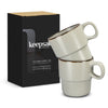 Keepsake Stackable Coffee Cup  Set of 2 [3-128486]