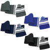 Commodore Scarf and Beanie with Pom Pom Set [3-129251]