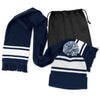 Commodore Scarf and Beanie with Pom Pom Set [3-129251]