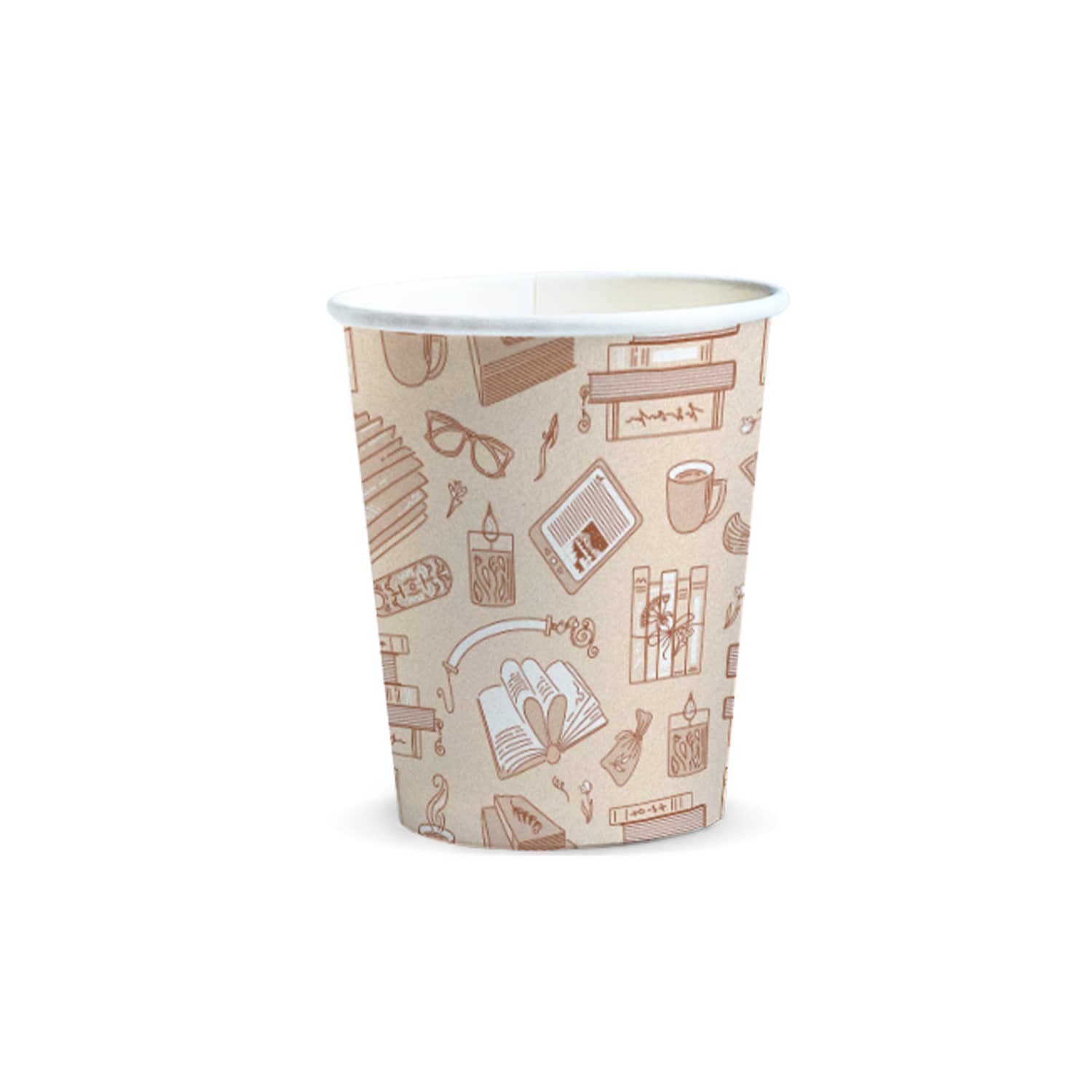 Compostable Paper Cup  230ml [3-129540]