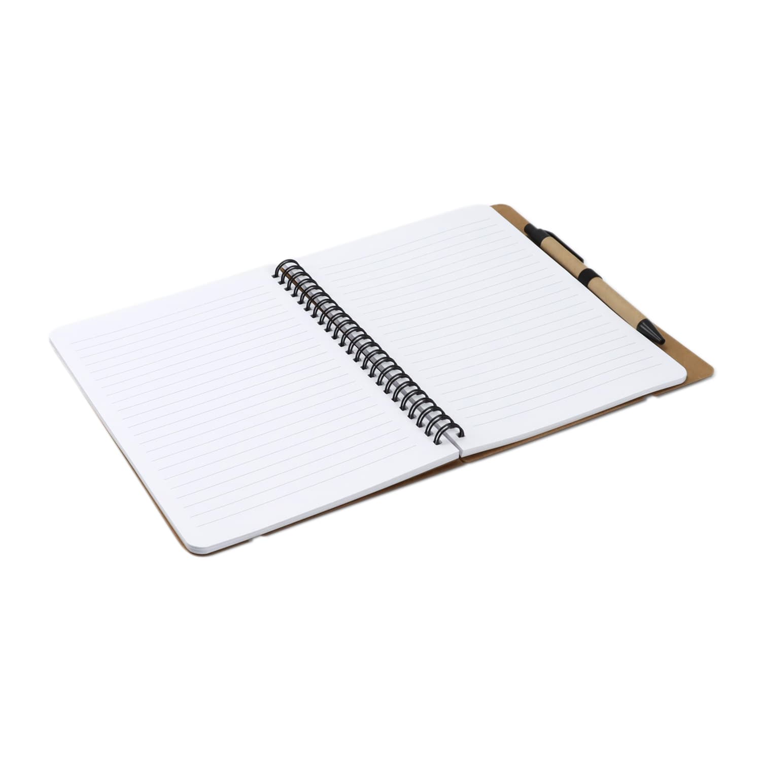 Kraft Notebook with Notes and Flags [3-129579]