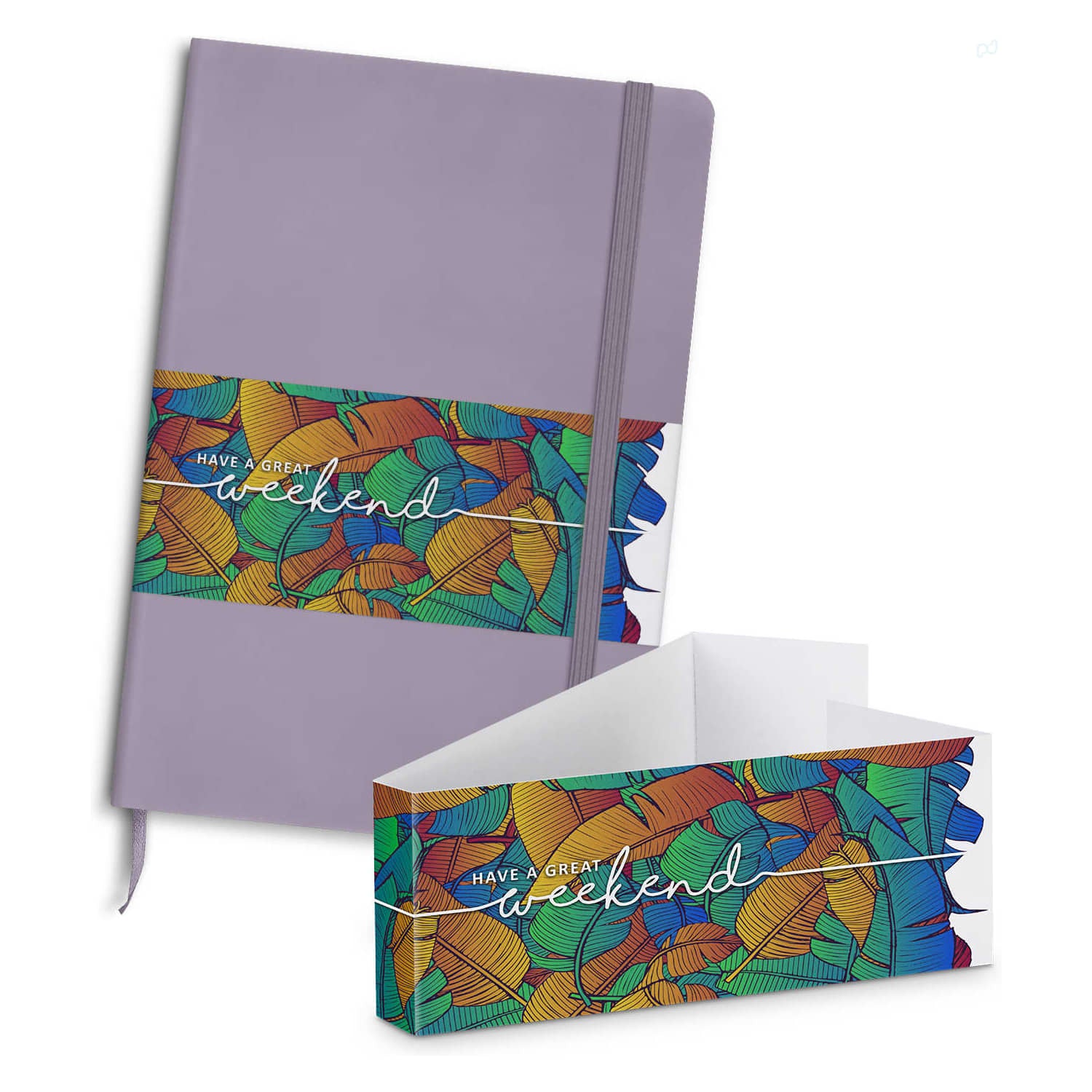 Omega Fashion Notebook and Pen Gift Set [3-129675]